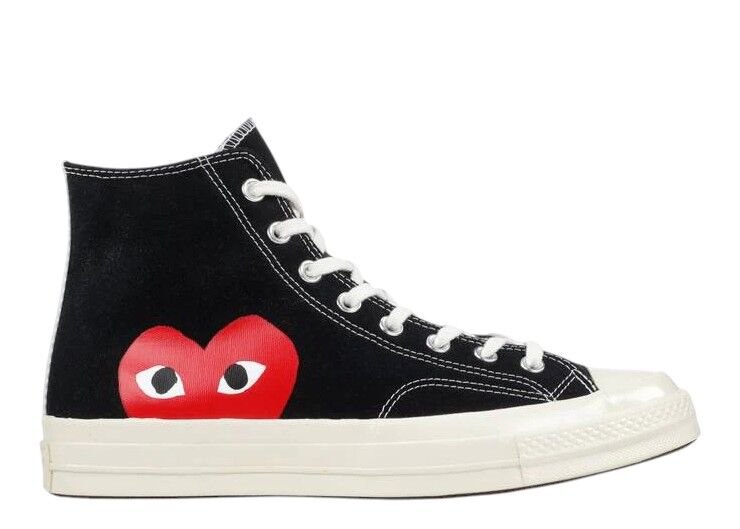 Converse X Comme des Garçons PLAY Chuck 70 Unisex Sneaker Spor Ayakkabı 150204C.008