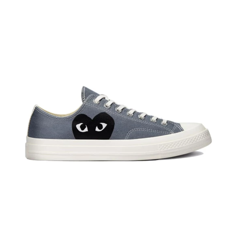 Converse X Comme Des Garçons Play Chuck 70 Unisex Gri Sneaker Unisex Spor Ayakkabı 171849C.057