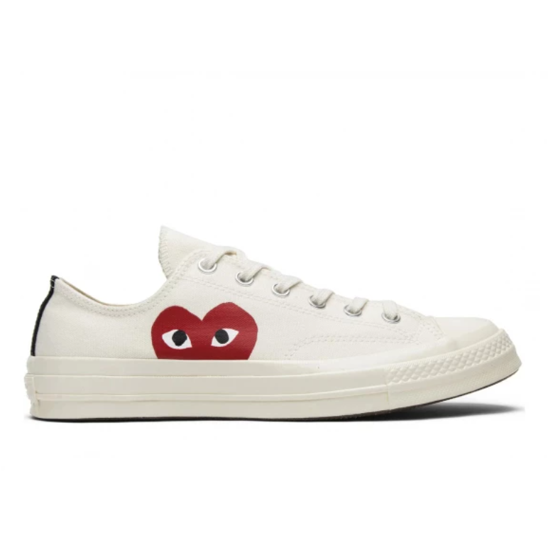 Converse Chuck Taylor All-Star 70 Ox Comme des Garcons PLAY White Spor Ayakkabı 150207C.106