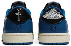 Nike Air Jordan 1 Low Travis Scott Fragment DM7866-140 Günlük Spor Ayakkabı