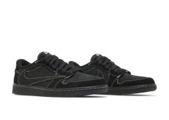 Nike Air Jordan 1 Retro Low OG SP Travis Scott Black Phantom Unisex Spor Ayakkabı DM7866-001