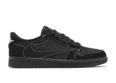 Nike Air Jordan 1 Retro Low OG SP Travis Scott Black Phantom Unisex Spor Ayakkabı DM7866-001