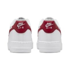 Nike Air Force 1 '07 Beyaz-Kırmızı Sneaker Spor Ayakkabı