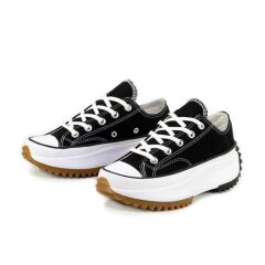 Converse Run Star Hike Platform Kısa Unisex Siyah Sneaker Spor Ayakkabı 168816C