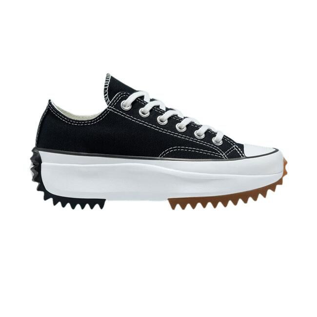 Converse Run Star Hike Platform Kısa Unisex Siyah Sneaker Spor Ayakkabı 168816C