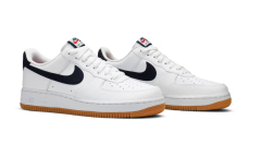 Nike Air Force 1 '07 Low White Gum Sneaker Erkek Günlük Spor Ayakkabı