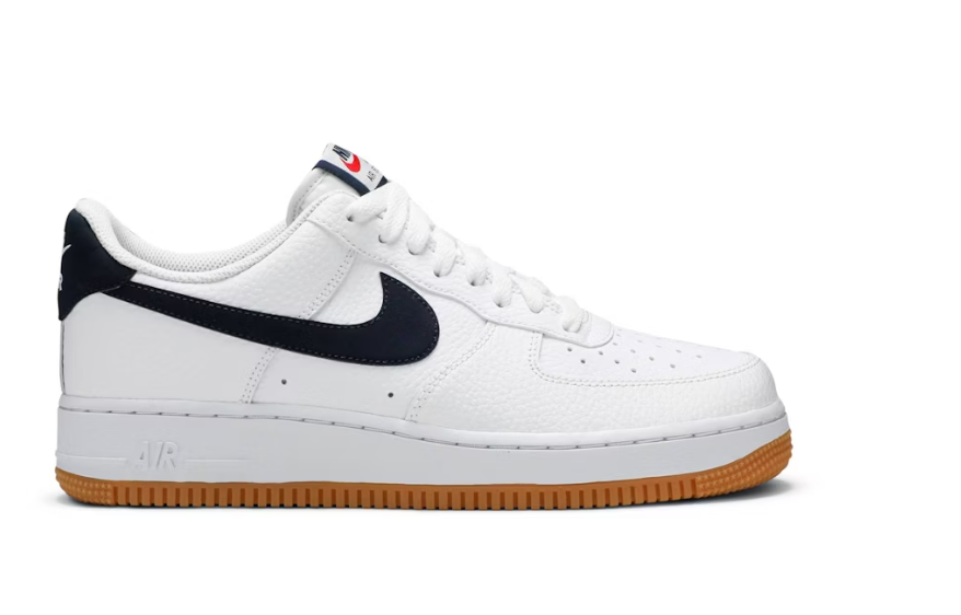 Nike Air Force 1 '07 Low White Gum Sneaker Erkek Günlük Spor Ayakkabı